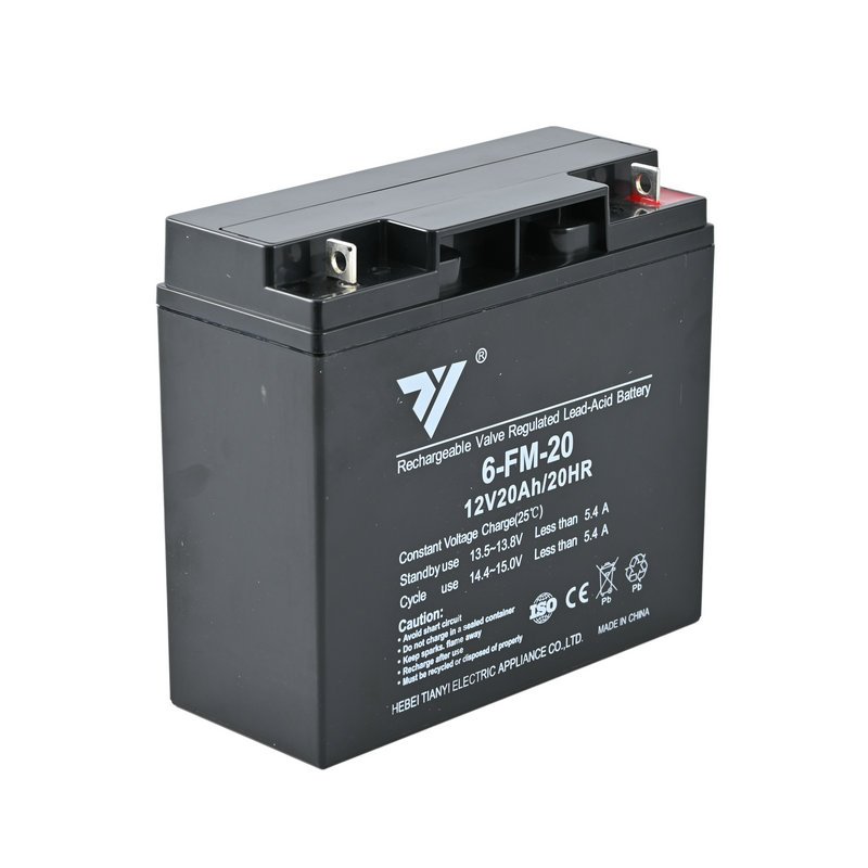TIANYI Rechargeable battery UPS EPS Emergency System Fire Fighting Solar Energy Solar Power 12V 20AH 20HR Lead-Acid Battery