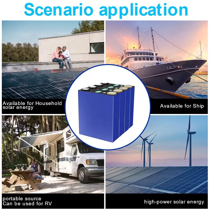 10000 Cycle Hithium 280AH 314Ah Prismatic Solar lithium ion batteries Cell 3.2v 280Ah LiFePO4 Battery Energy Storage Battery