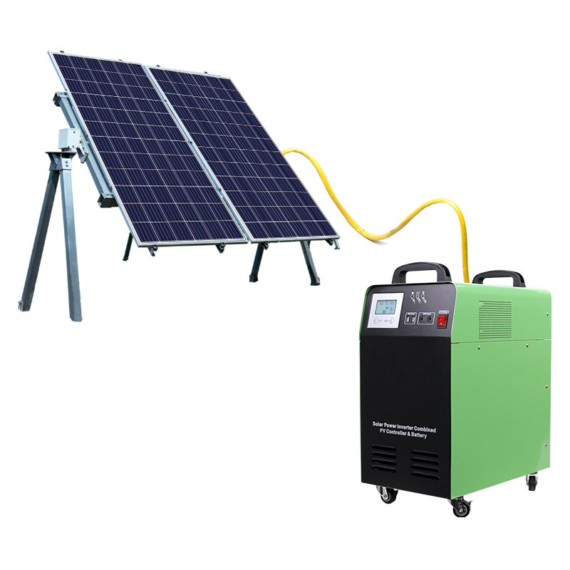 Snadi solar off grid system 12v 24v matching lead-acid battery portable solar system 1000w 1500w solar generator