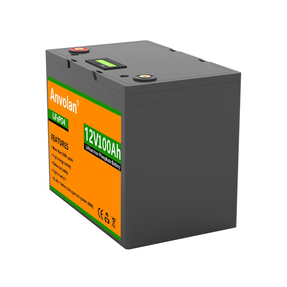 EU warehouse Lithium-Ion Phosphate 12v lithium battery 12v 50Ah 100Ah 200Ah lifepo4 battery with Reach Rohs IEC certificate
