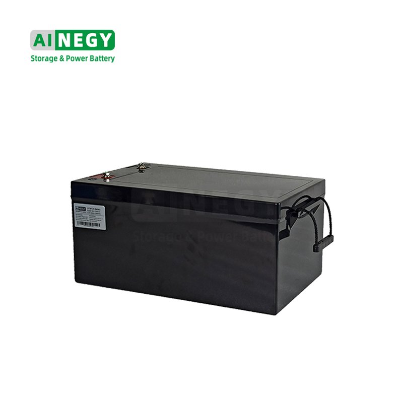 12V250Ah AINEGY LiFePO4 Battery 12V Lithium Ion Battery Pack with Blue tooth for Home Appliances/Photovoltaic Energy Storage/RV