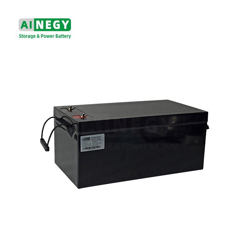 12V250Ah AINEGY LiFePO4 Battery 12V Lithium Ion Battery Pack with Blue tooth for Home Appliances/Photovoltaic Energy Storage/RV