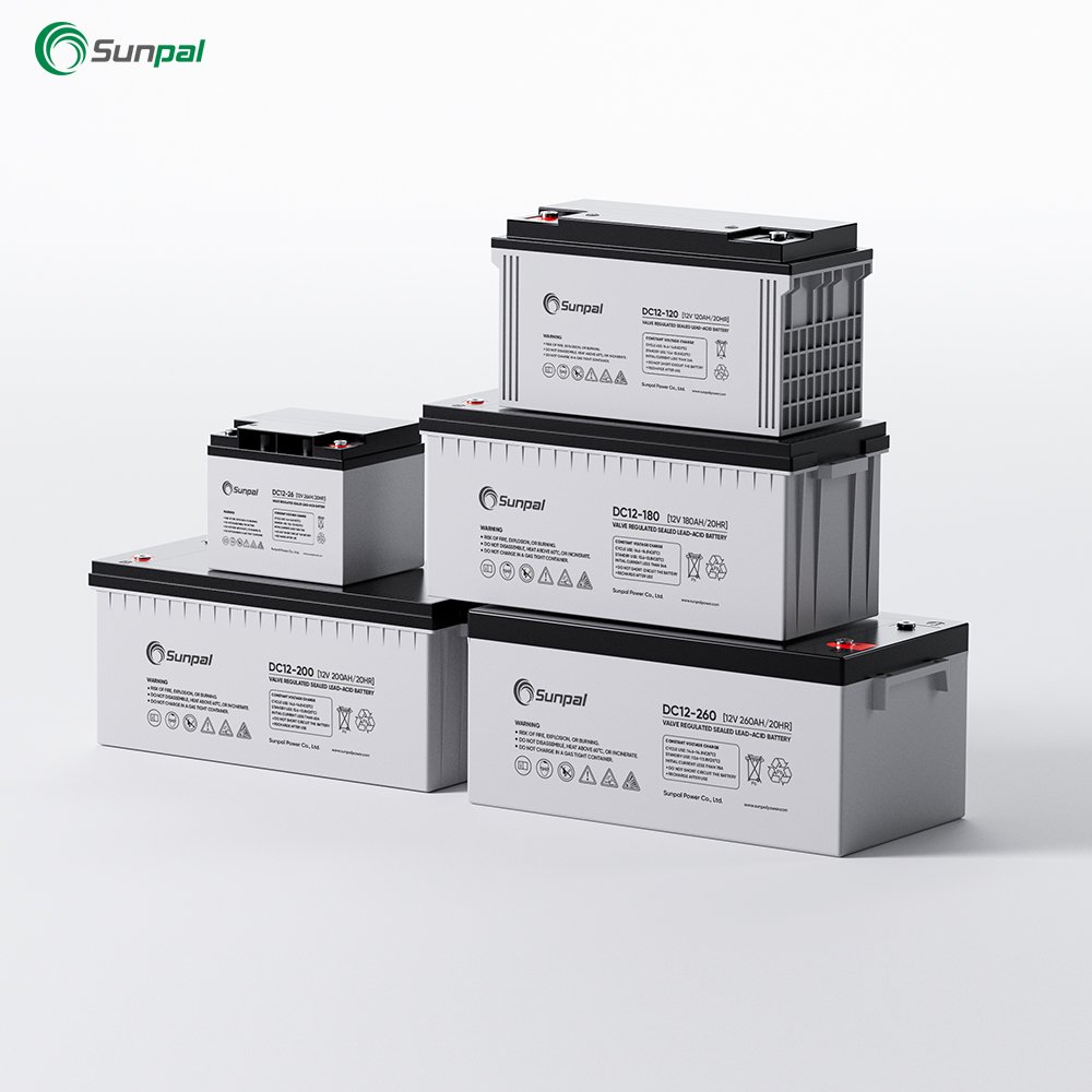 Sunpal Solar Deep Cycle Batteries 12V 100Ah 150Ah 200Ah Lead Carbon Battery Solar