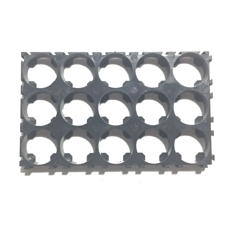 DIY 18650 20.2mm battery bracket 3S5P 5S3P18.4mm 18650 battery pack plastic holder 3x5 18650 cell bracket