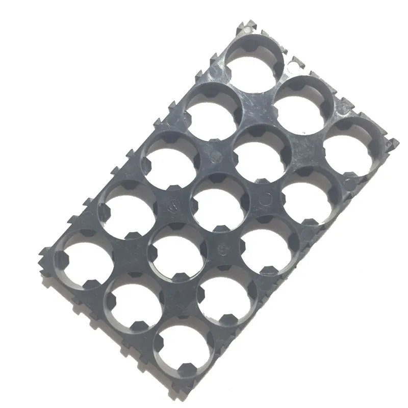 DIY 18650 20.2mm battery bracket 3S5P 5S3P18.4mm 18650 battery pack plastic holder 3x5 18650 cell bracket