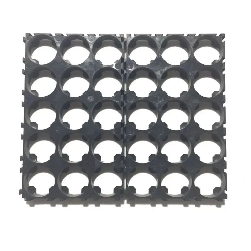 DIY 18650 20.2mm battery bracket 3S5P 5S3P18.4mm 18650 battery pack plastic holder 3x5 18650 cell bracket