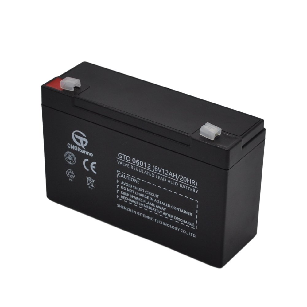 china 6v 12ah 4000 long Cycles times AGM VRLA Industrial Lead Acid Battery for electric power system