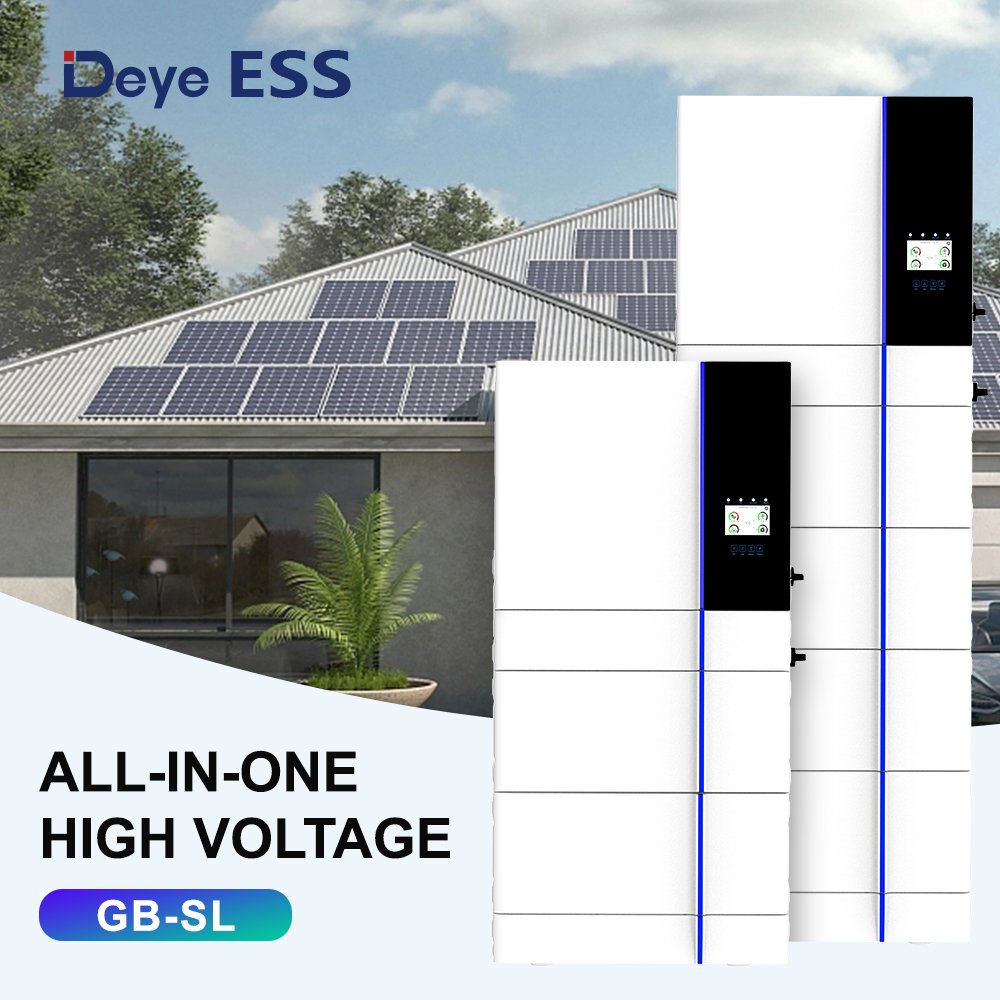 Deye ESS GB-SL High Voltage Li-ion BMS Eco-friendly Li ion Battery Pack Solar Energy Storage Battery For Household