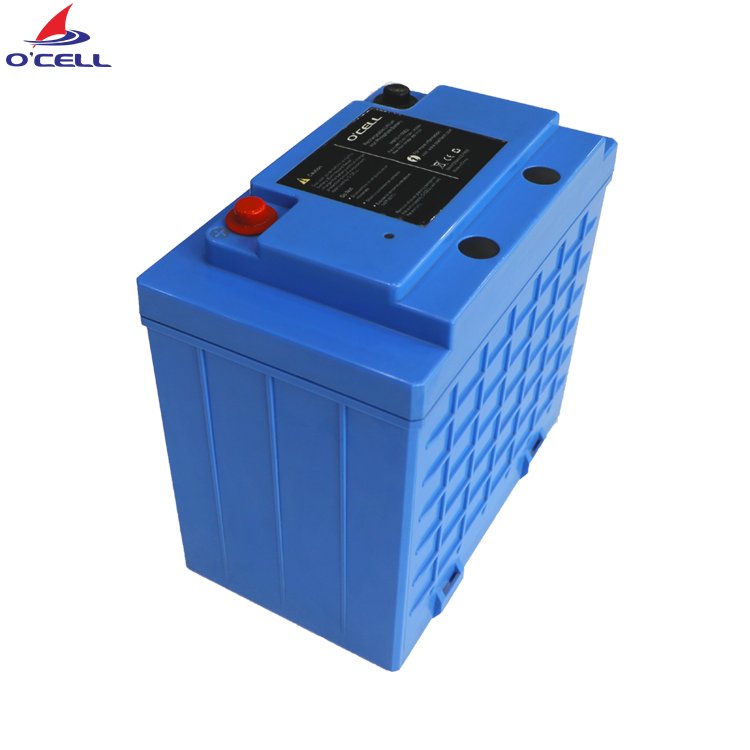 China OCELL Lithium Iron Phosphate/LiFePO4 Battery 24V 50Ah for Brunswick/Garmin/Haswing Yacht/Boat/Trolling Motor