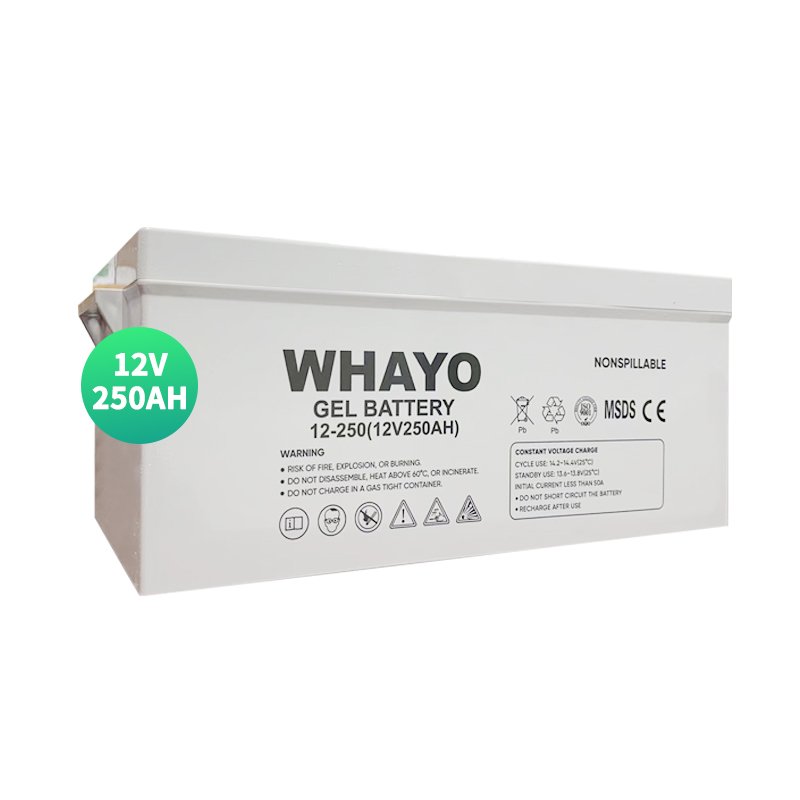 Factory Price Solar Gel Battery 12V 100ah 150ah 200ah 250ah 5KW 10KW Deep Cycle Lead Acid Battery For Energy Storage Battery