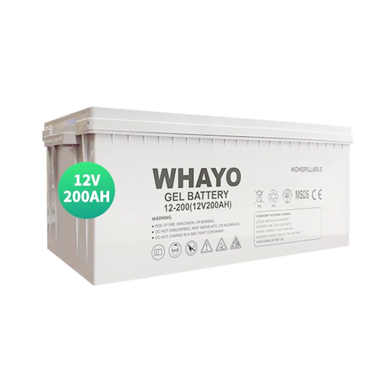 Factory Price Solar Gel Battery 12V 100ah 150ah 200ah 250ah 5KW 10KW Deep Cycle Lead Acid Battery For Energy Storage Battery