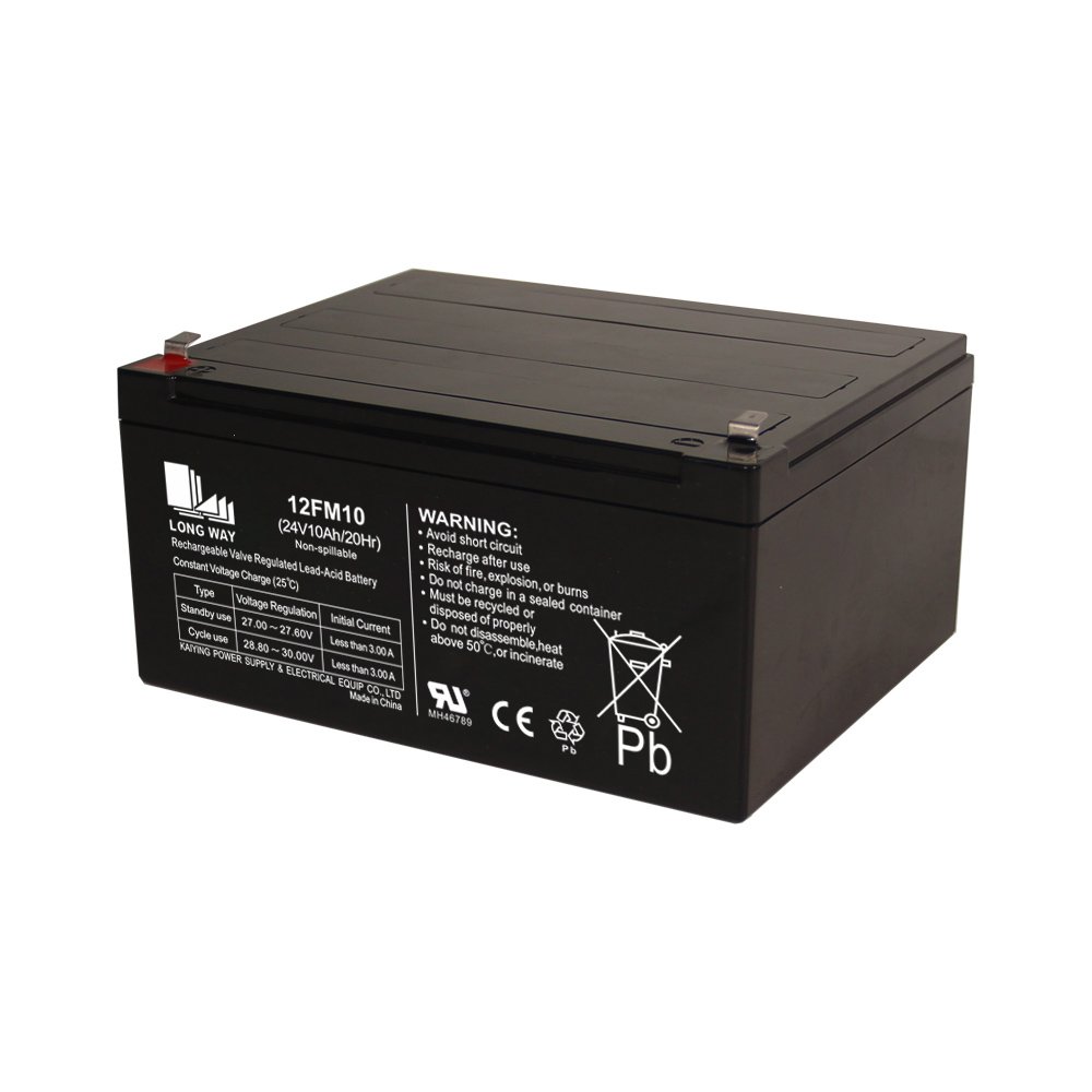 Replacement battery Maintenance Free 24V10Ah 12FM10 Power Electrical Children's Toy Car Scooters VRLA Agm Lead acid Battery