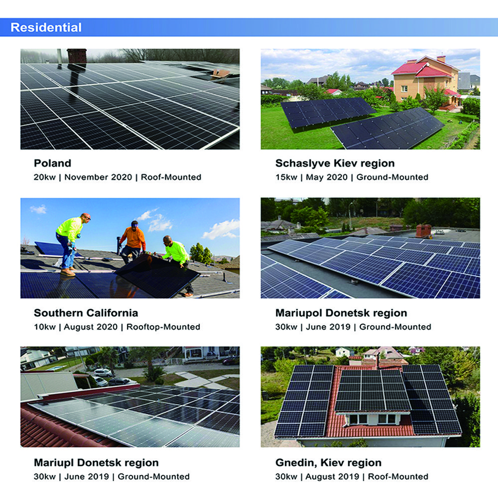 Maxbo 20kW 20 kW Off grid complete Solar Energy System for home with Solar Panels with battery backup solar power system