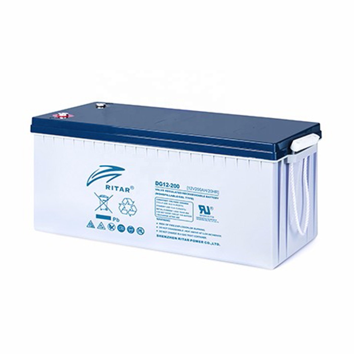 Ritar 12v 150ah 200ah 250ah 260ah solar gel battery solar lead acid batterie for power storage