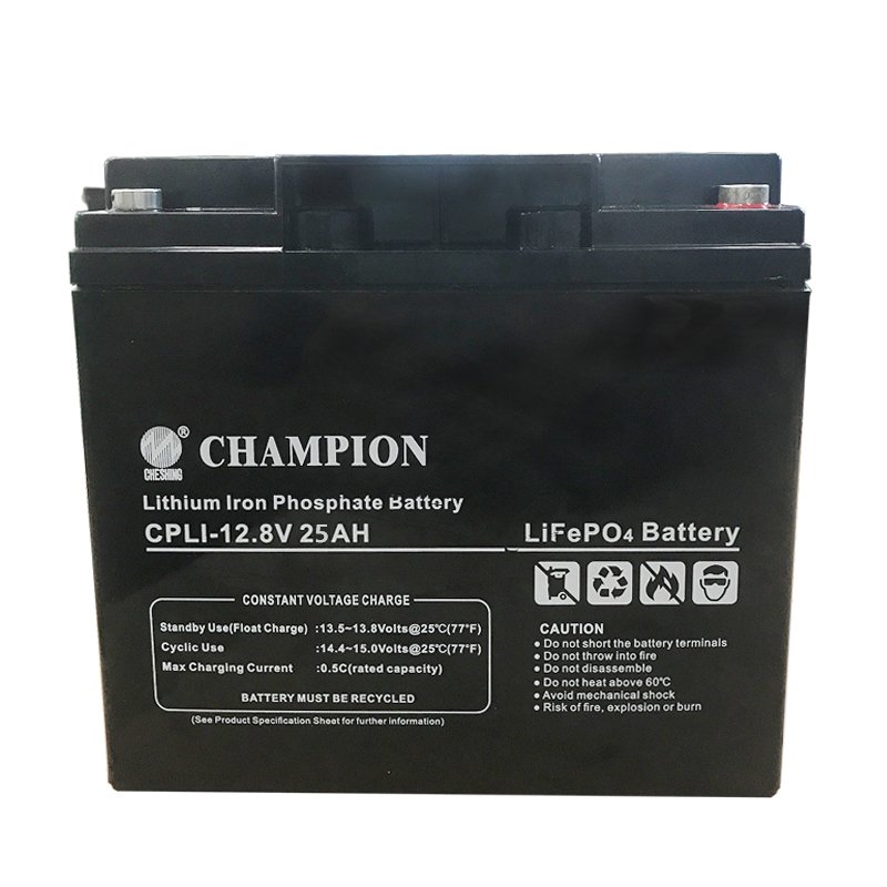 Champion 12.8V lithium batteries CHESHING CHAMPION 12.8V 25AH lifepo4 battery for medical equipment