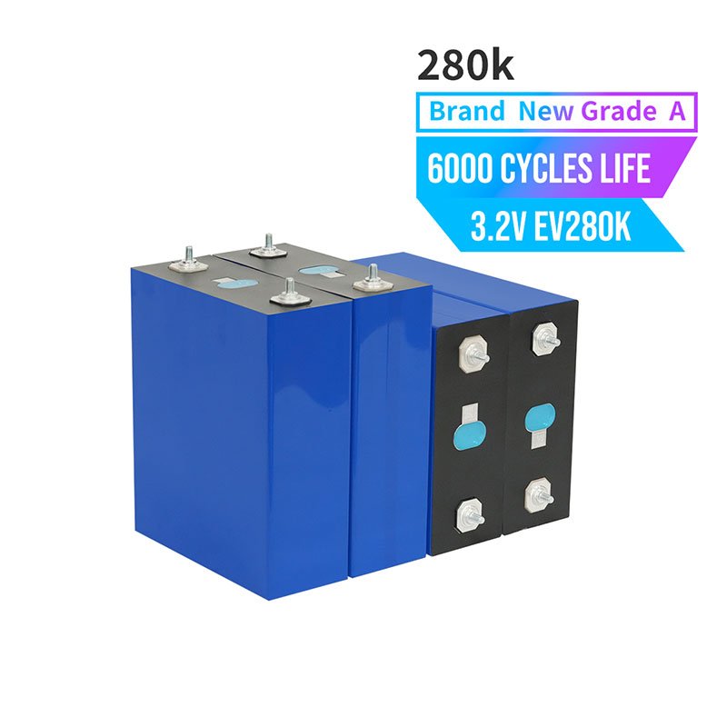 8000 cycle life EV lifepo4 3.2V 280Ah Lifepo4 Hthium Battery Akku Lithium Ion Battery For Energy Storage System