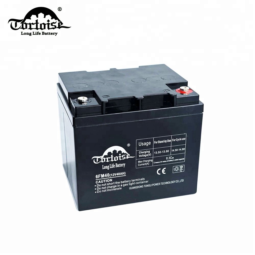 6FM40 12v 40ah battery price solar storage URS rechargeable deep cycle Lead-acid batteries