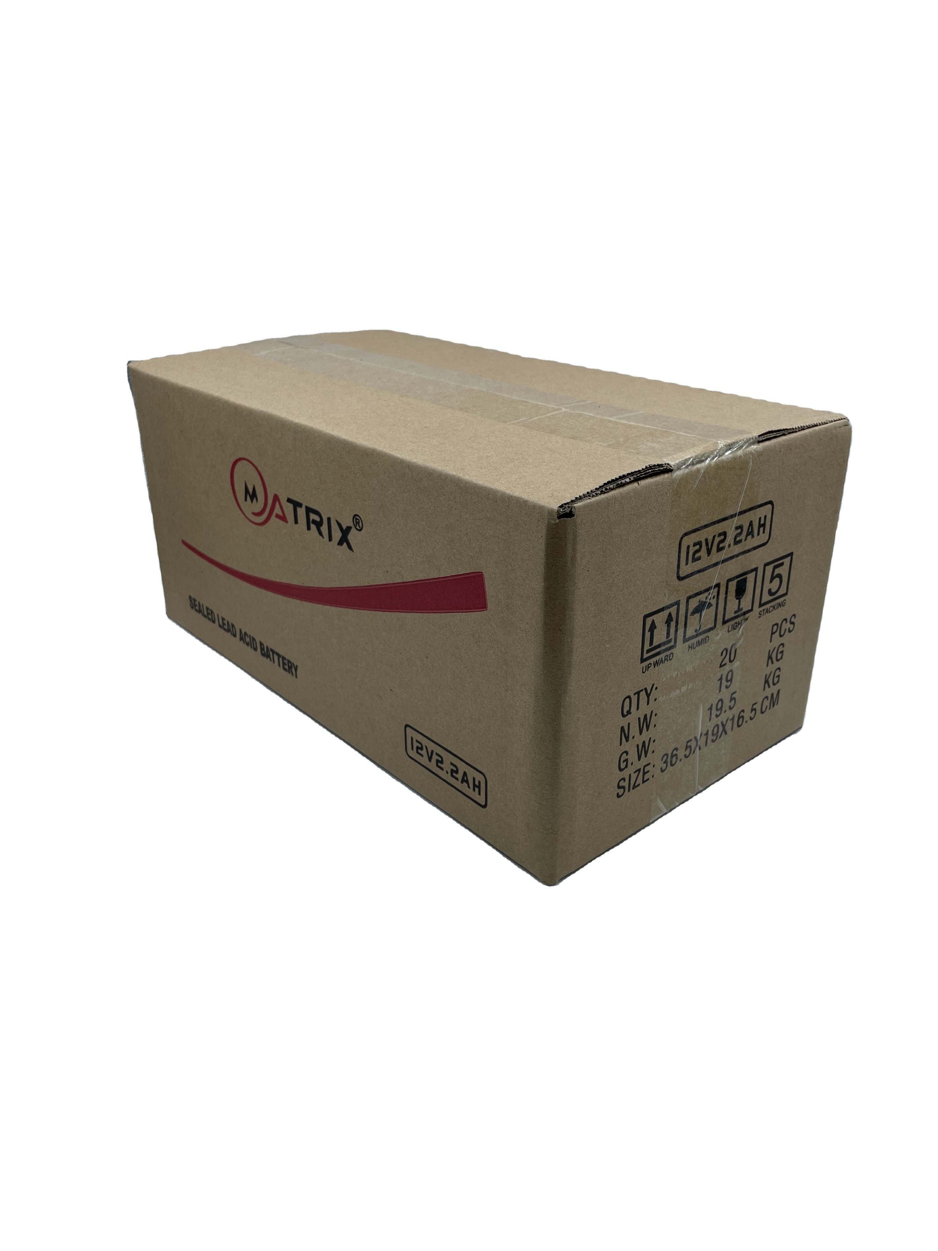 Matrix 12V2.2Ah NP2.2-12 High Quality Sealed Maintenance free lead acid battery Elevator emergency lead acid battery