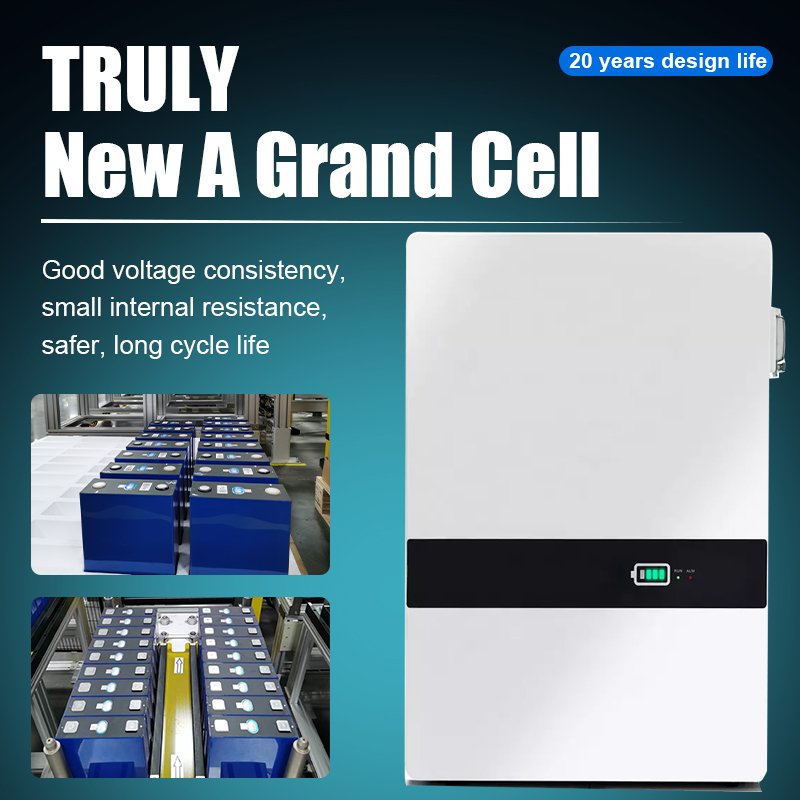 Dropshipping LiFePO4 Akku 5kwh 10kwh Solar Energy Storage System 100ah 200ah 280ah 48v Home Power Wall Lithium Battery Pack