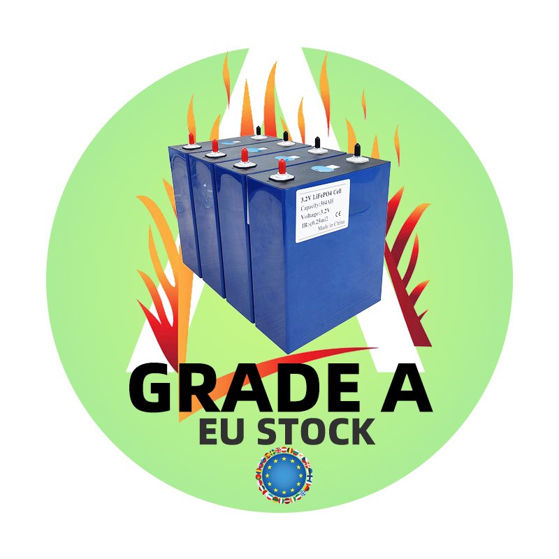 EU Stock EV MB31 MB30 10000Cycles Lifepo4 280 Prismatic Solar Lithium Ion Batteries Cell 3.2V Battery Energy Storage Battery