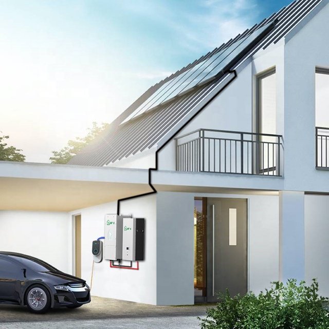 Sunpok 20KW Off-Grid Solar Panel System Kit Complete 15KW/25KW On-Grid Solar Power System with Inverter Price Competitive