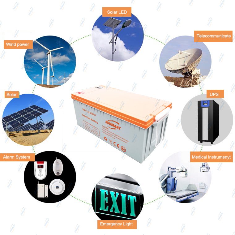 solar battery 12v 200ah Gel Agm Lead Acid Battery 12v 200ah 150ah 100ah 50ah Battery Packs