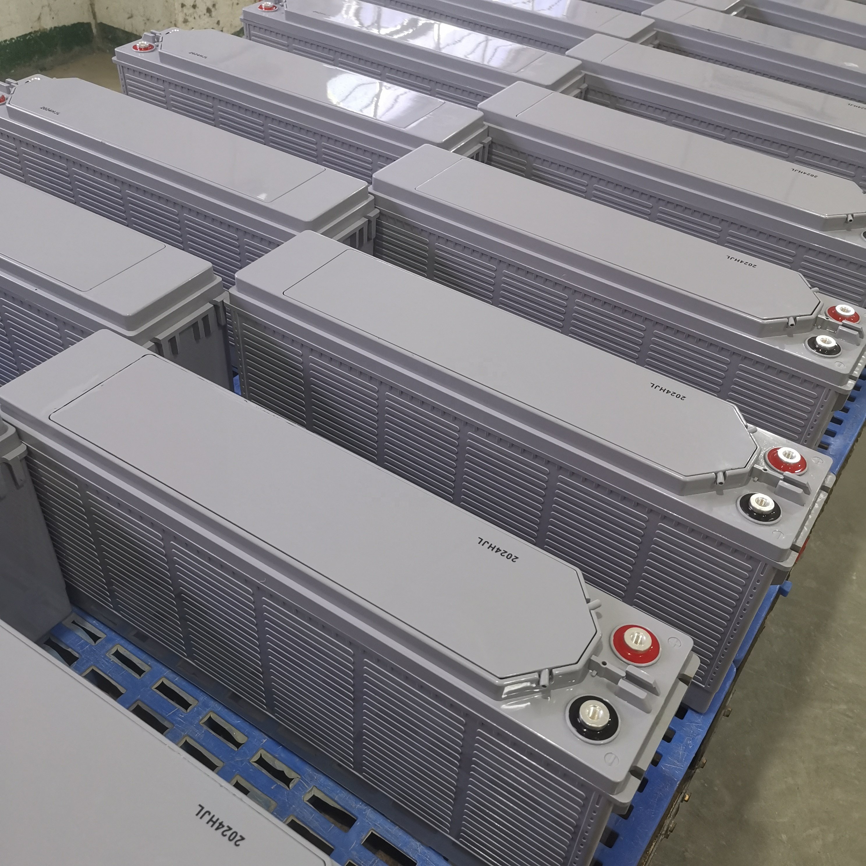 Deep cycle solar battery 12v100ah front terminal battery Lead-acid battery for backup power