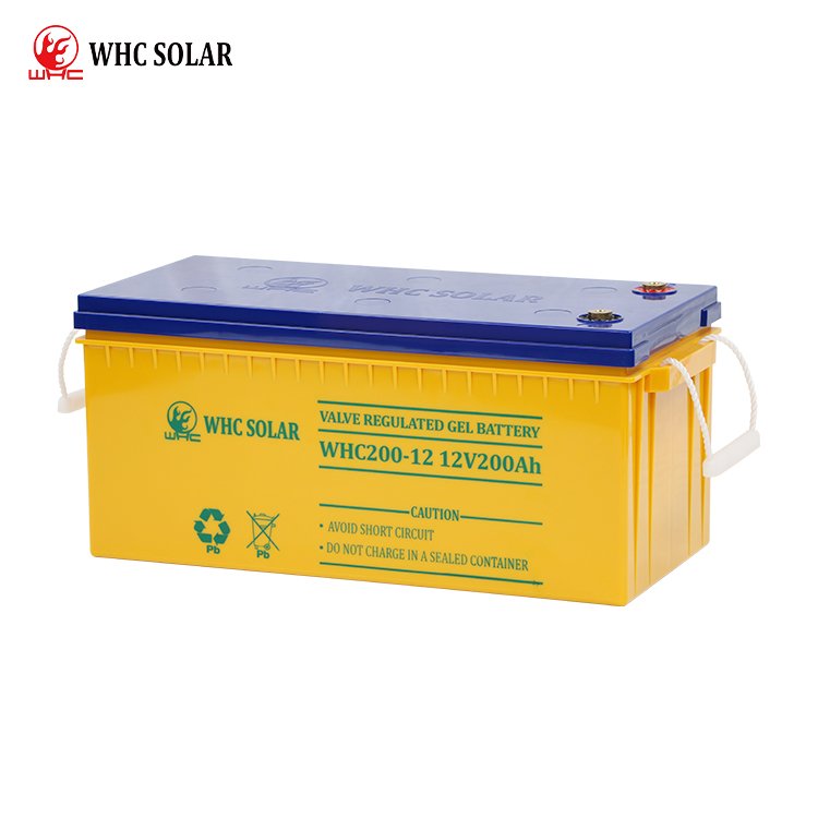 WHC Other Batterie Solaire,Energy Storage Gel Battery 12V 200Ah 100Ah,Deep Cycle Lead Acid Battery 400Ah 300Ah AGM Solar Battery