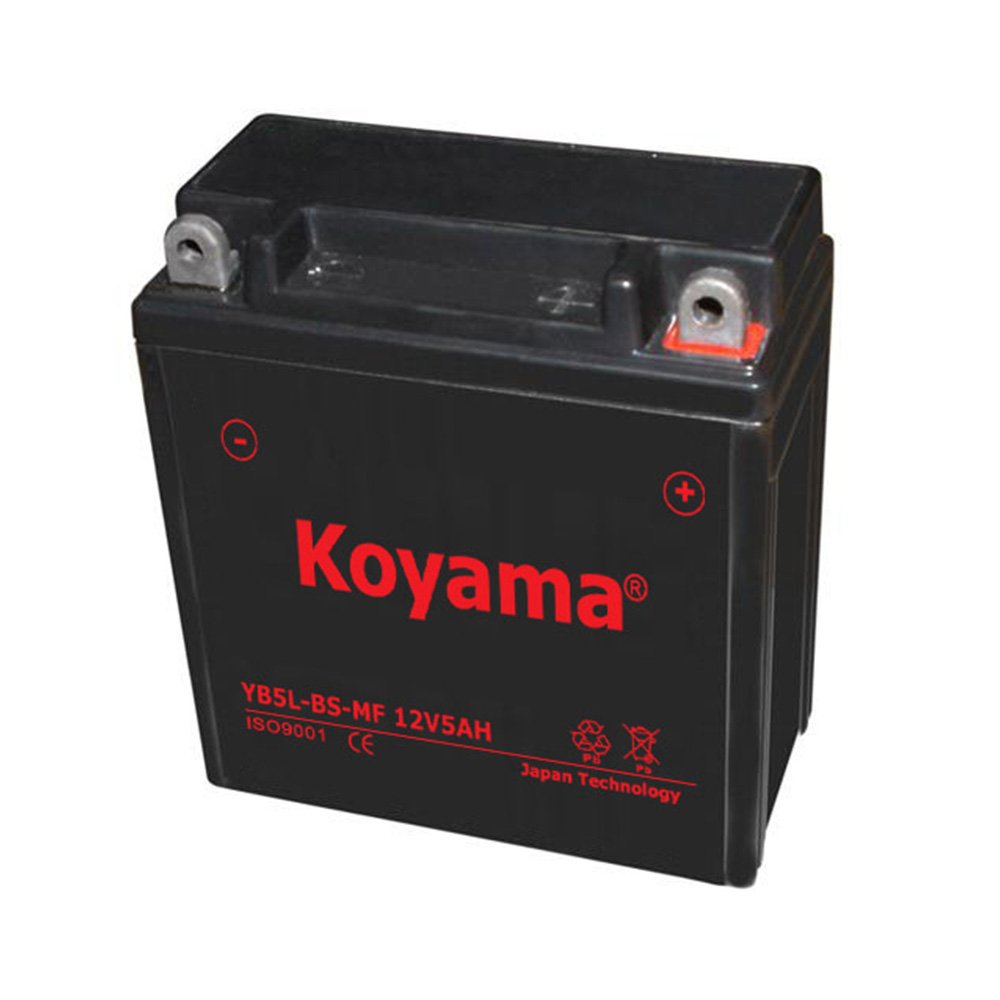 ATY High Performance 12V Lead Acid Battery 5AH 6AH 7AH 8AH for Motorcycles and UPS Storage YB5L-BS Model