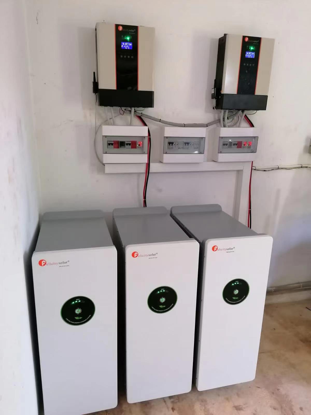 felicitysolar lithium ion rechargeable battery 51.2v 300ah 15kw lifepo4 lithium batteries