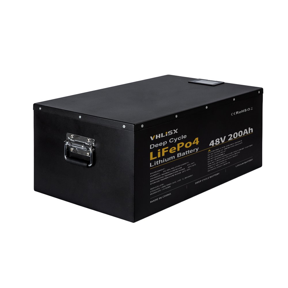 Lifepo4 battery 48v 200ah lithium ion battery solar lithium battery pack for Solar RV Marine Golf cart UPS Camping
