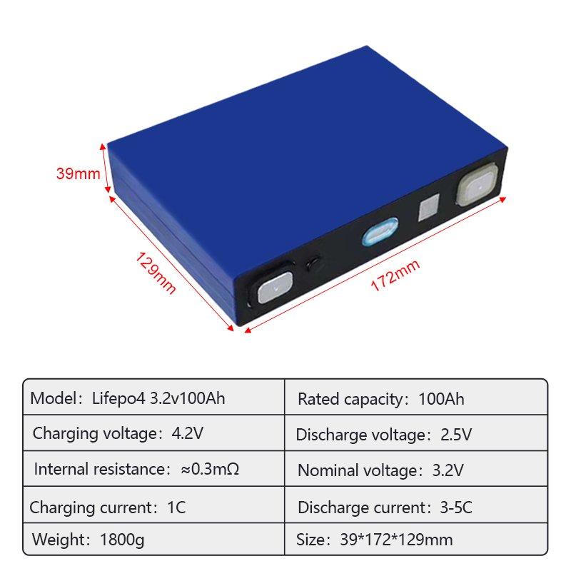 3.2V 230ah 100ah 200ah 228ah 280ah LiFePO4 battery grade A rechargeable prismatic energy storage battery lithium ion batteries