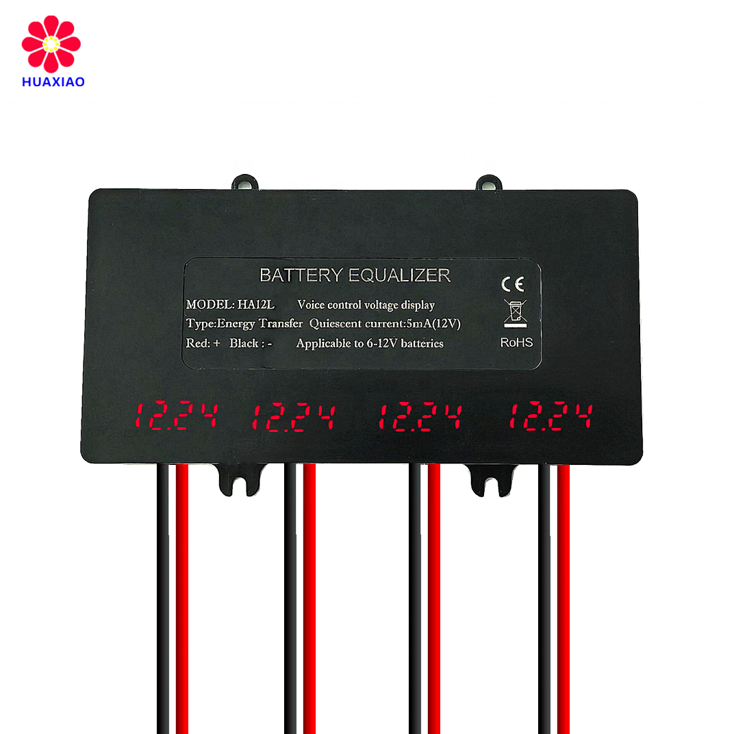 Lead Acid Battery LifePo4 2V 12V 24V Battery Equalizer Balancer Voltage Display