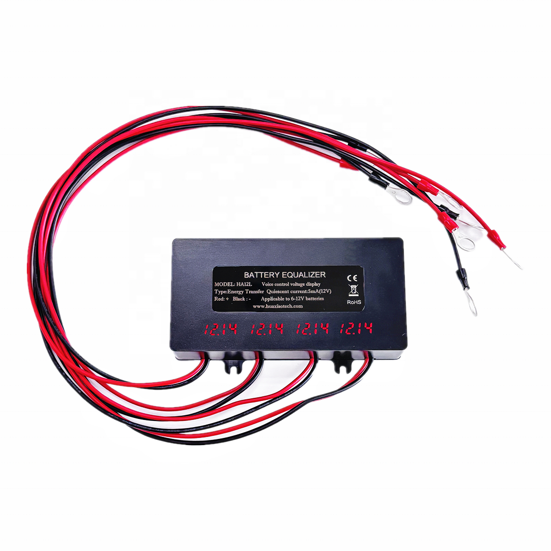 Lead Acid Battery LifePo4 2V 12V 24V Battery Equalizer Balancer Voltage Display
