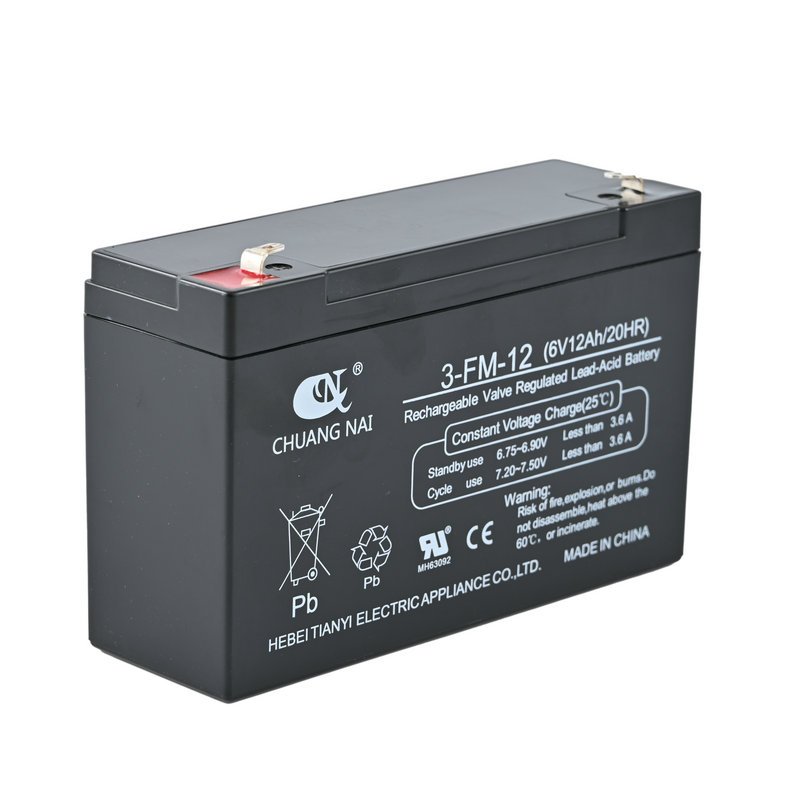 TIANYI Lead-Acid Battery 6V 12AH 20HR Rechargeable Battery For Electronic Scale