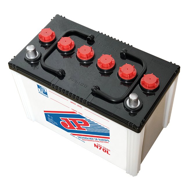 Long-Lasting 12V 70Ah Dry Charged Battery N70L Sustained Performance for Boats and Solar Energy Storage Systems