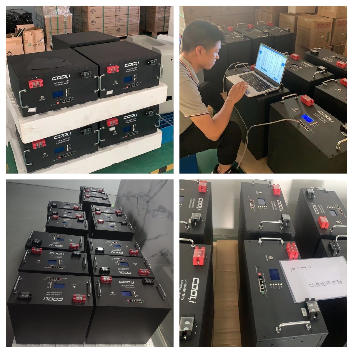 Cooli Good Selling 48 V Lithium Ion Battery For Rv And Boat Energy Storage Battery 10 Kwh 100Ah Lifepo4 Battery