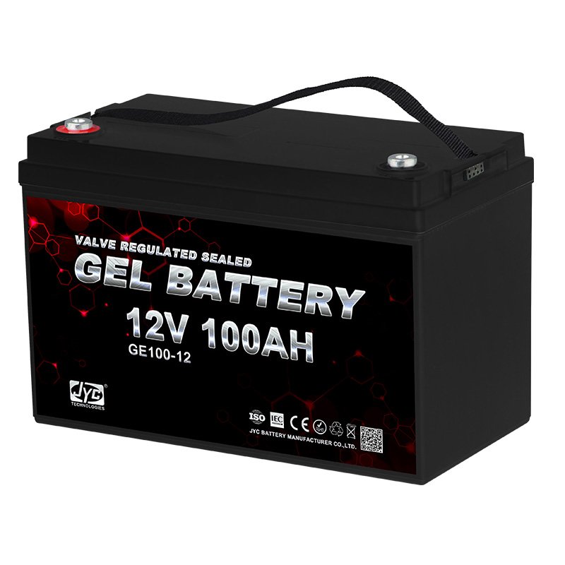 12V 100Ah Solar UPS Deep Cycle Gel Battery hight quality 2 pcs can be 24V 100Ah AGM Sealed Lead Acid Battery