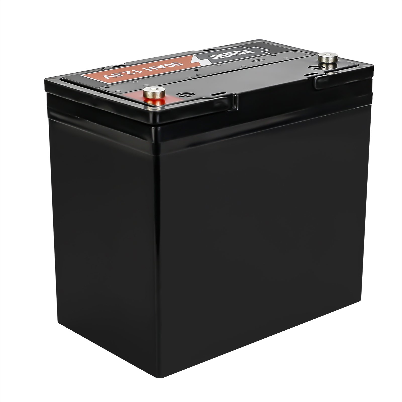 PowMr Lightweight 100Ah 12.8V Energy storage LiFePO4 Battery 100AH Lithium ion Replacing Lead Acid Battery