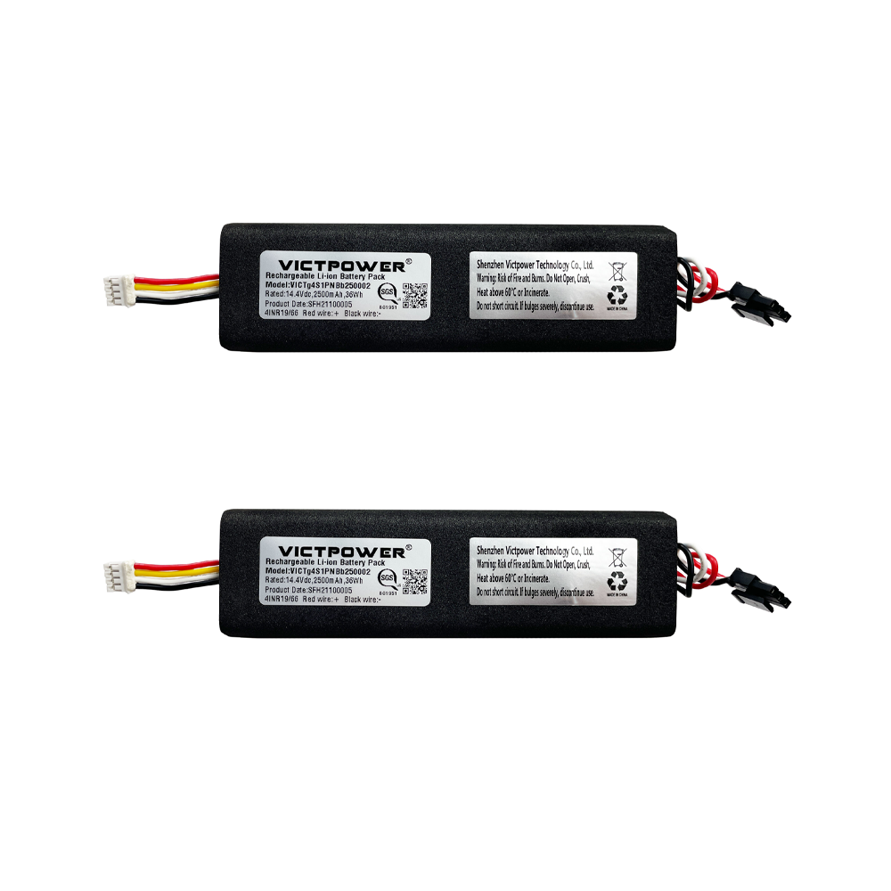 Victpower Hot Selling Custom 18650 2500mah 14.4v Lithium Ion Battery Pack For Massage guns