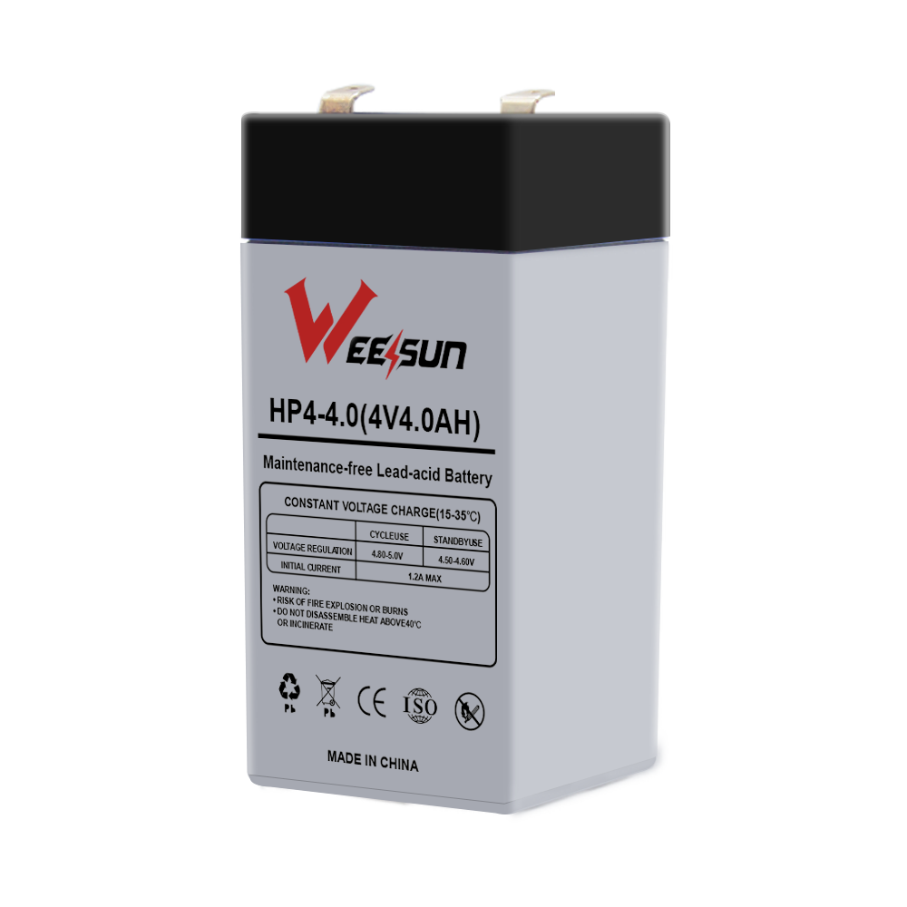Custom 4v 4ah 20hr battery rechargeable lead acid battery deep cycle for digital scale battery 4v mini linterna con cable 4v