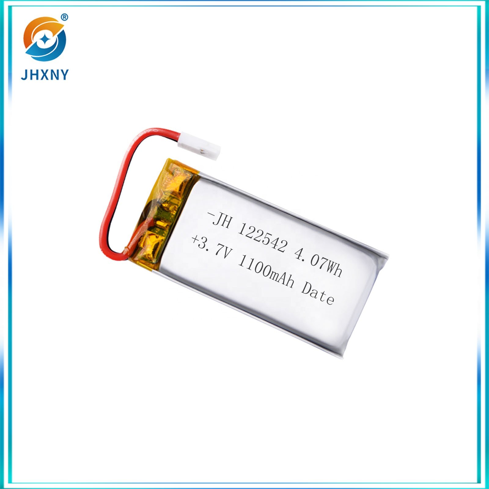 Custom 802540 902540 102540 122540 5c 3.7v 1100mah battery rechargeable lithium li ion polymer battery for helmet power tool