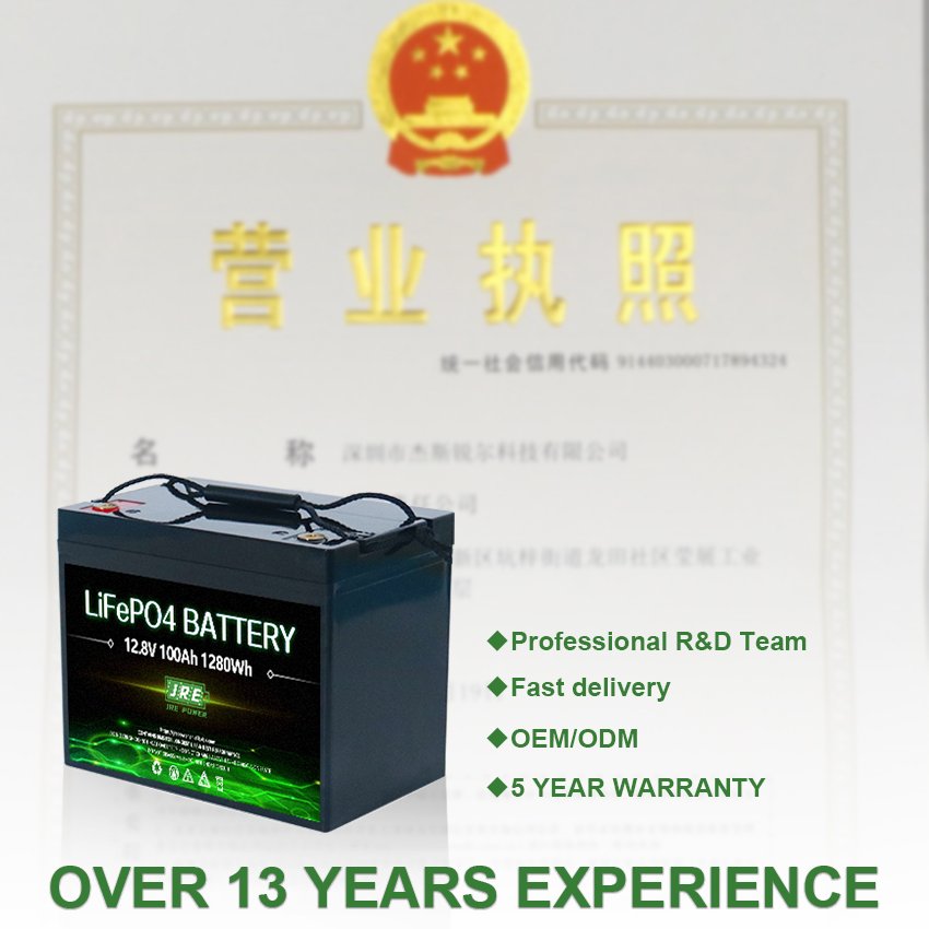 12V 100Ah lithium caravan battery system RV lifepo4 battery 12v ion lithium battery Heating function with smart bms