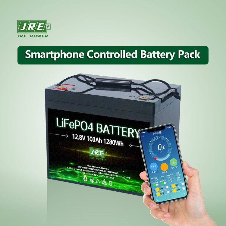 12V 100Ah lithium caravan battery system RV lifepo4 battery 12v ion lithium battery Heating function with smart bms
