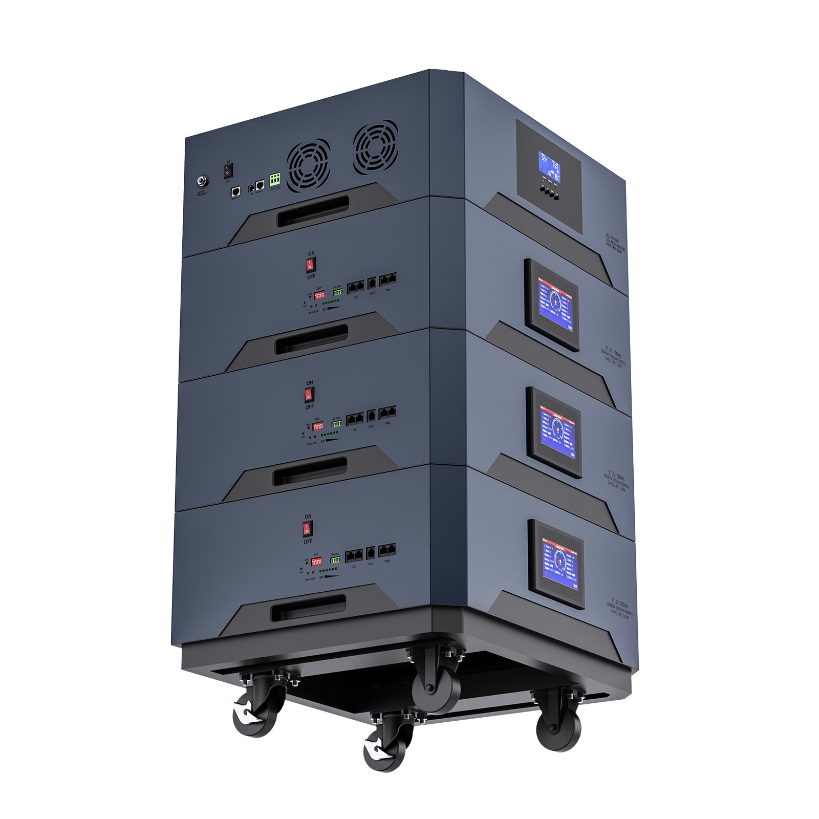 ZTGF High Voltage Lithium Battery Pack 102V 153V 204V Home Energy Storage System LiFePO4 Battery