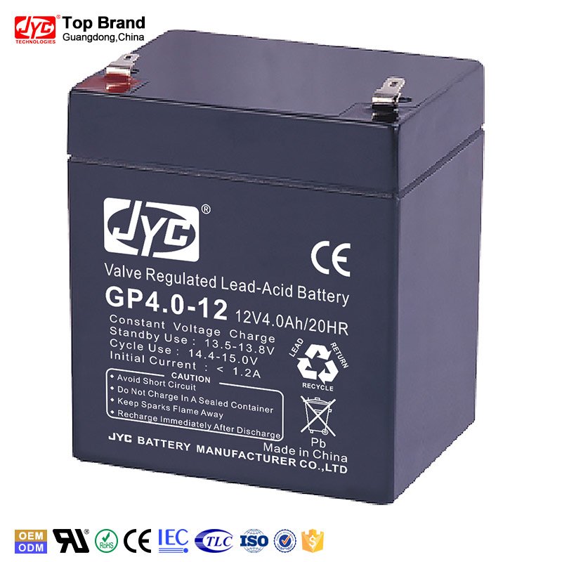 CE MSDS Approved VRLA Battery 12v 4ah 20hr Rechargeable Lead Acid Battery for UPS