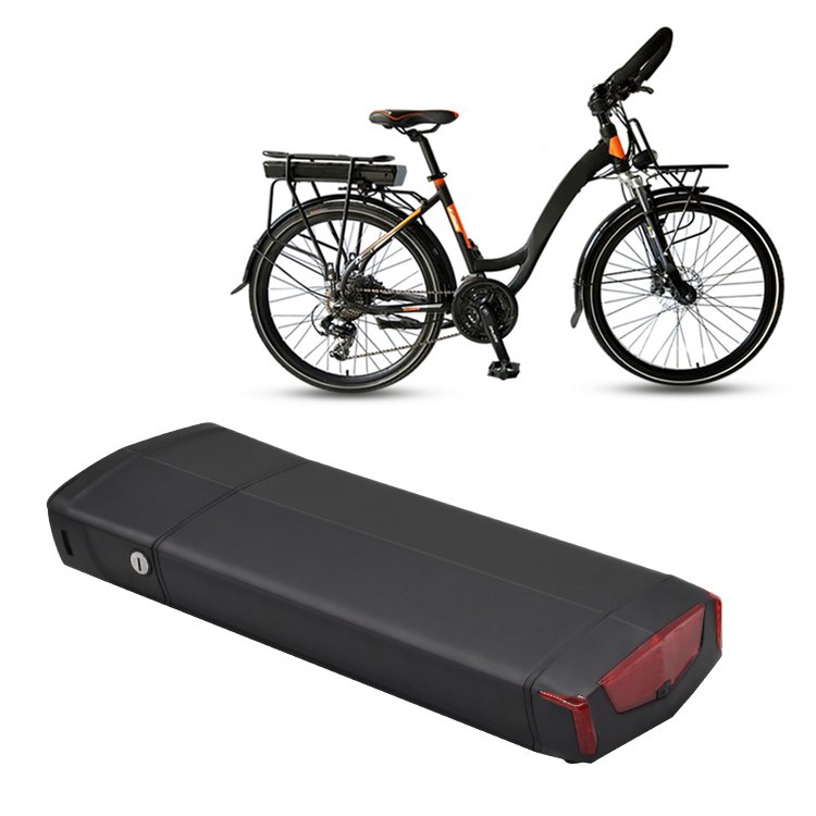 Factory Directly Rear Rack Ebike Battery Pack 36V 10AH 13Ah 17Ah Lithium Ion Battery Pack For Electric Bicycle