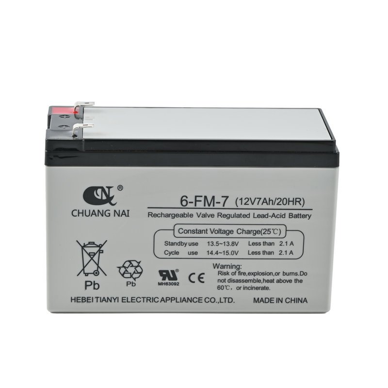 TIANYI 12V 7AH 20HR Lead-Acid Battery Ups Audio Electric Rolling Shutter Door Electric Sprayer Rechargeable Battery