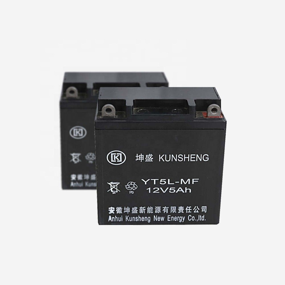 Maintenance Free 12v 5ah 1.9kg Motorcycle Battery Electric Bicycles/Scooters Lead Acid Battery