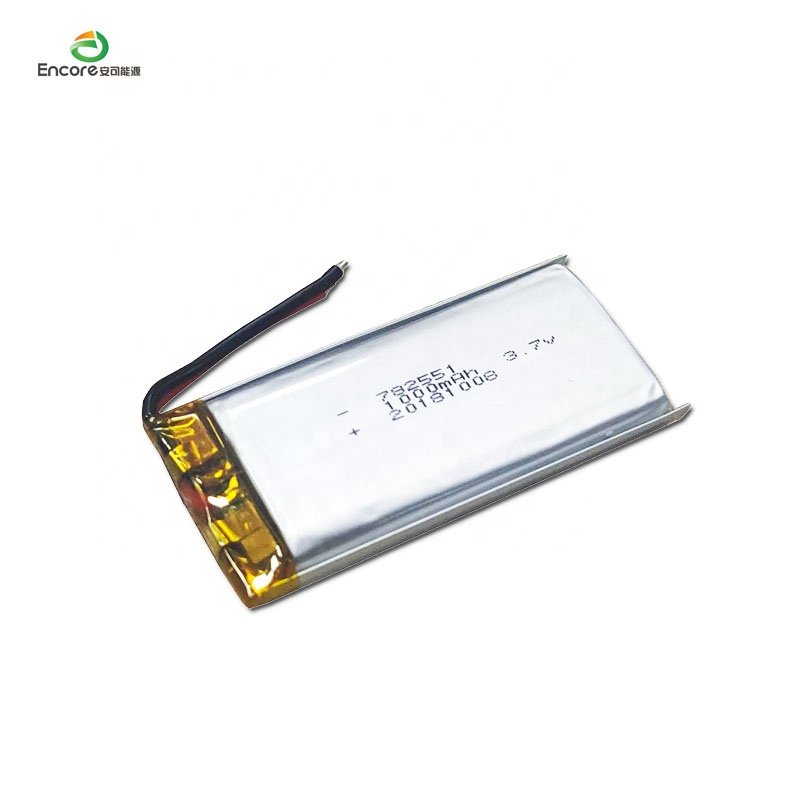 EN782551 3.7v 1000mah re helicopter Lithium-polymer Battery Lithium-ion li ion battery 3.7v 1000mah for Electrical products